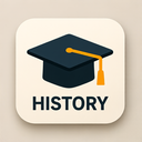 icon_history_graduation_cap_modern icon preview