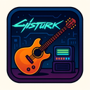 icon_history_guitar_cyberpunk icon preview