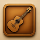 icon_history_guitar_embossed icon preview