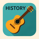 icon_history_guitar_flat_design icon preview