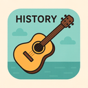 icon_history_guitar_flat_pastel icon preview