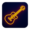 icon_history_guitar_neon icon preview