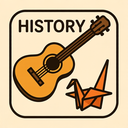 icon_history_guitar_origami icon preview