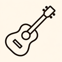 icon_history_guitar_outline icon preview