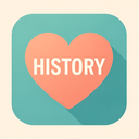 icon_history_heart_flat_pastel icon preview