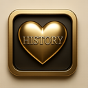 icon_history_heart_metallic icon preview