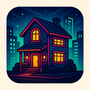 icon_history_house_cyberpunk icon preview
