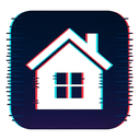 icon_history_house_digital_glitch icon preview