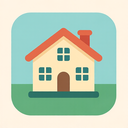 icon_history_house_flat_pastel icon preview