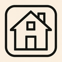icon_history_house_geometric icon preview
