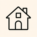 icon_history_house_minimal_outline icon preview