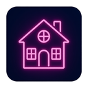 icon_history_house_neon icon preview