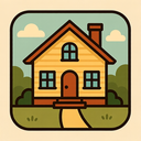 icon_history_house_retro icon preview