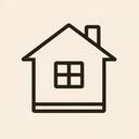 icon_history_house_thin icon preview