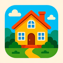 icon_history_house_vibrant_colors icon preview