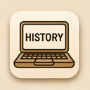 icon_history_laptop_elegant icon preview