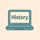 icon_history_laptop_flat_pastel icon preview