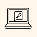 icon_history_laptop_line_art icon preview