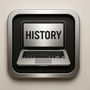 icon_history_laptop_metallic icon preview