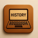icon_history_laptop_wooden icon preview