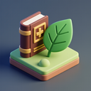icon_history_leaf_3d_isometric icon preview
