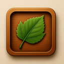 icon_history_leaf_wooden icon preview