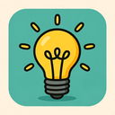 icon_history_light_bulb_cartoon icon preview