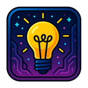 icon_history_light_bulb_cyberpunk icon preview