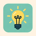 icon_history_light_bulb_flat_pastel icon preview
