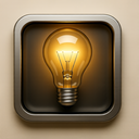 icon_history_light_bulb_metallic icon preview
