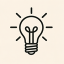 icon_history_light_bulb_minimal_outline icon preview
