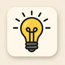 icon_history_light_bulb_minimalist icon preview