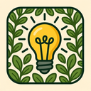 icon_history_light_bulb_organic_pattern icon preview