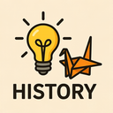 icon_history_light_bulb_origami icon preview