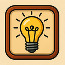 icon_history_light_bulb_retro icon preview