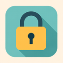 icon_history_lock_flat_pastel icon preview