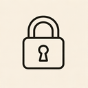 icon_history_lock_thin icon preview