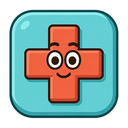 icon_history_medical_cross_cartoon icon preview