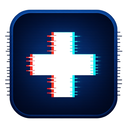 icon_history_medical_cross_digital_glitch icon preview