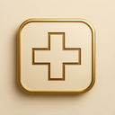 icon_history_medical_cross_elegant icon preview