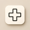 icon_history_medical_cross_minimalist icon preview