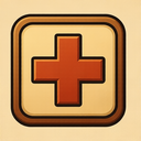 icon_history_medical_cross_retro icon preview