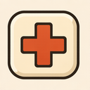 icon_history_medical_cross_rounded icon preview