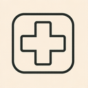 icon_history_medical_cross_simplified icon preview
