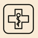 icon_history_medical_cross_symmetrical icon preview