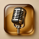 icon_history_microphone_glassy icon preview