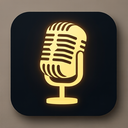 icon_history_microphone_glow_effect icon preview