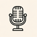 icon_history_microphone_line_art icon preview