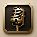 icon_history_microphone_metallic icon preview