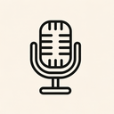 icon_history_microphone_minimal_outline icon preview